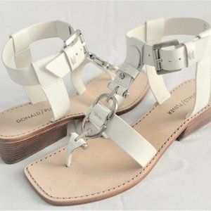 Donald J Pliner Women's Dena Sandal White Size 7.5 New